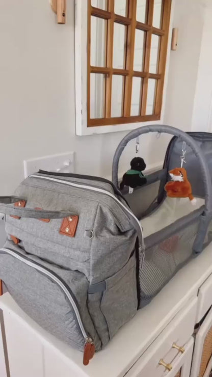 Baby Folding Crib Backpack