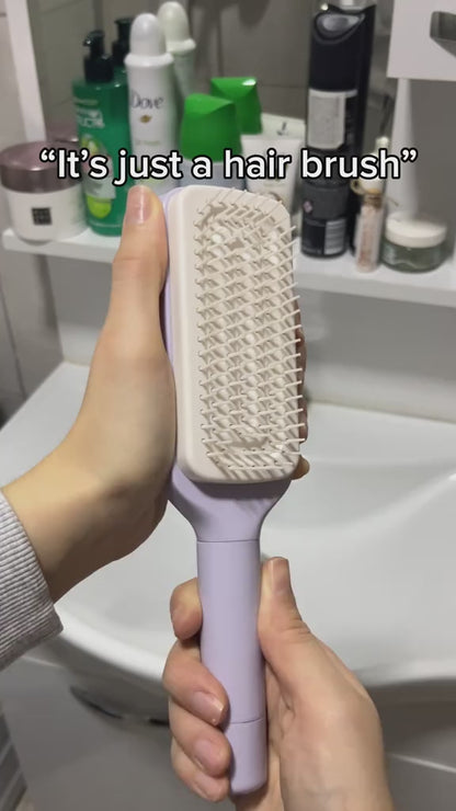 Twist & Clean Hair Brush