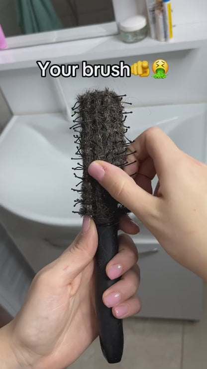 Twist & Clean Hair Brush